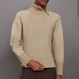 Carbon38 Raglan Zip Pullover Size Small